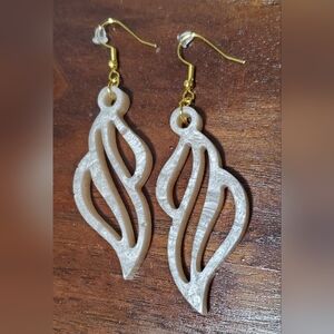 Large Blush Earrings